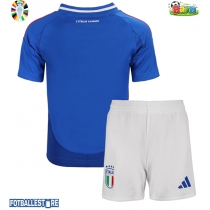 Italia Hjemmedraktsett Barn EM 2024 Kortermet (+ Korte bukser)